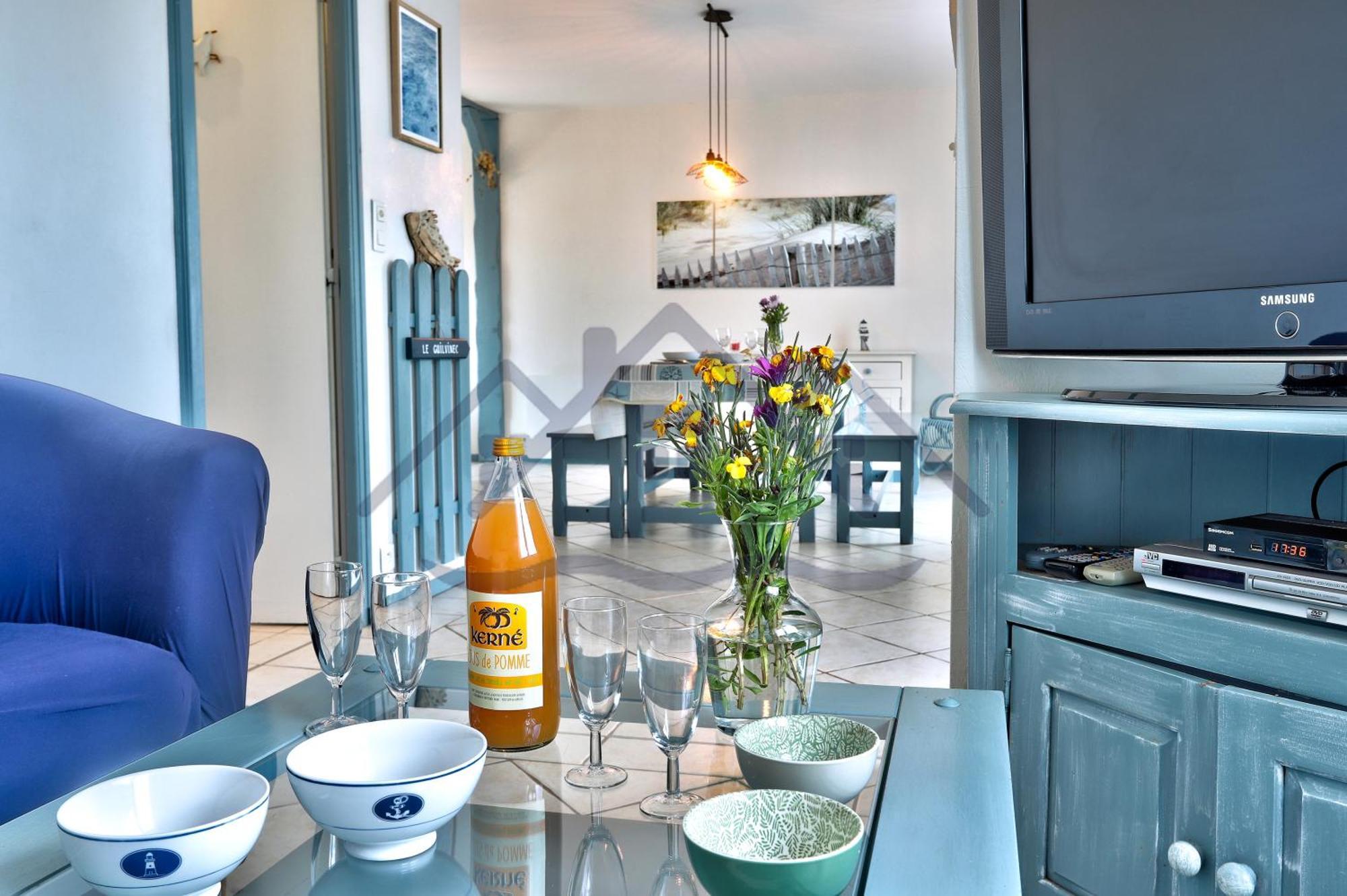 Localise - M3B - Souvenir Du Guil - Maison De Plain-Pied Avec Jardin Clos Au Guilvinec - Tout A Pied, Plages, Port, Centre, Commerces, Marche - Wif Inclus - Linge De Lit Inclus - Animaux Bienvenus المظهر الخارجي الصورة