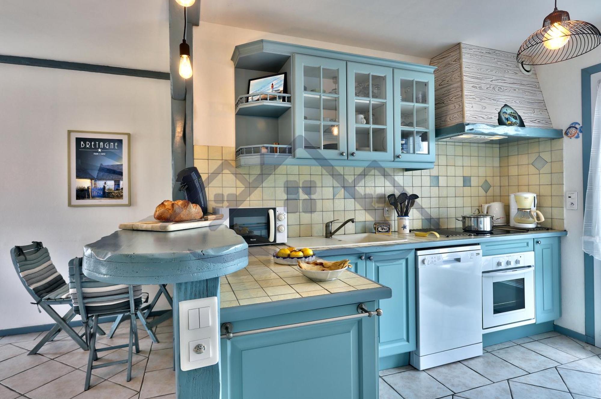 Localise - M3B - Souvenir Du Guil - Maison De Plain-Pied Avec Jardin Clos Au Guilvinec - Tout A Pied, Plages, Port, Centre, Commerces, Marche - Wif Inclus - Linge De Lit Inclus - Animaux Bienvenus المظهر الخارجي الصورة