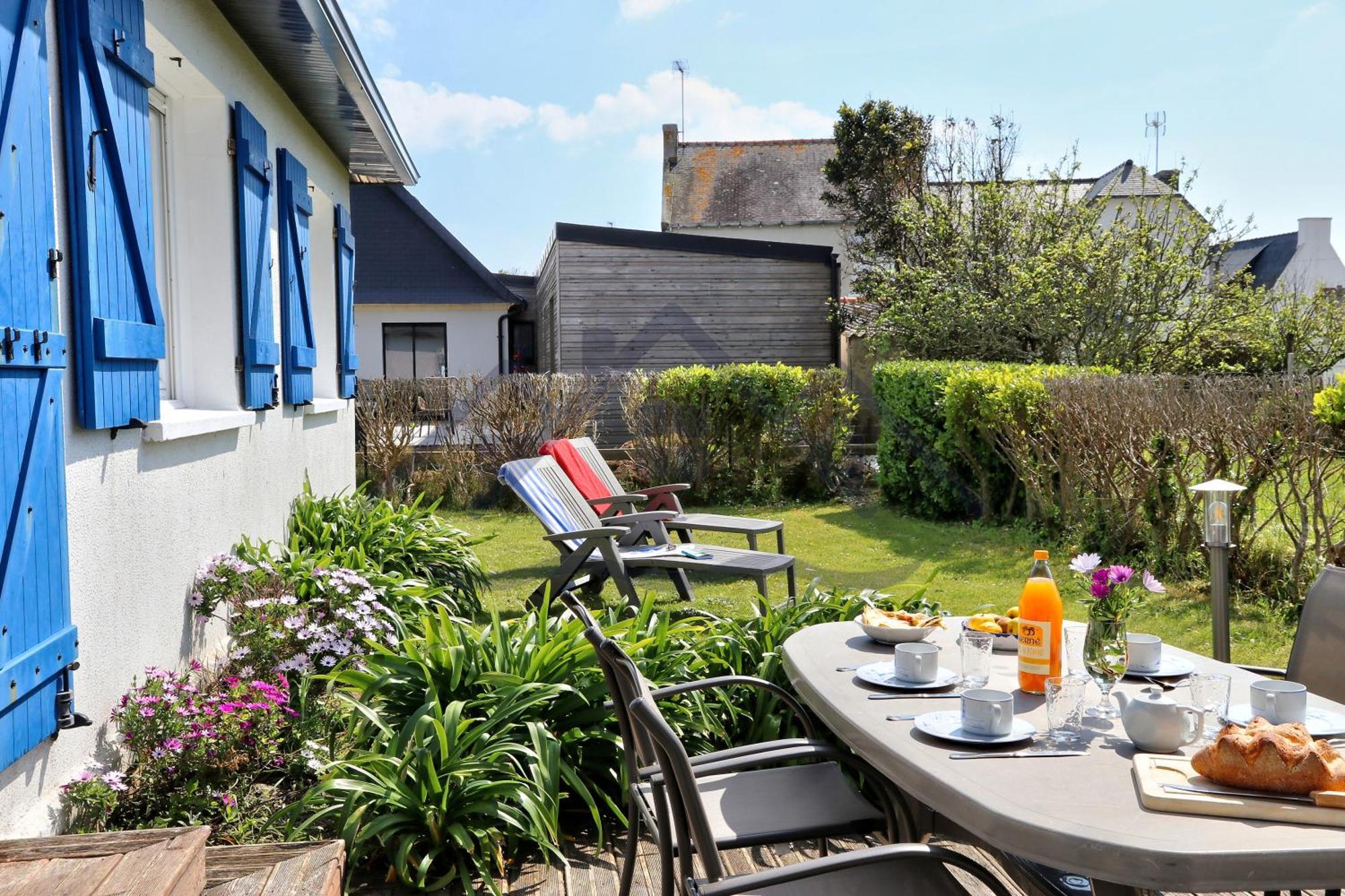 Localise - M3B - Souvenir Du Guil - Maison De Plain-Pied Avec Jardin Clos Au Guilvinec - Tout A Pied, Plages, Port, Centre, Commerces, Marche - Wif Inclus - Linge De Lit Inclus - Animaux Bienvenus المظهر الخارجي الصورة